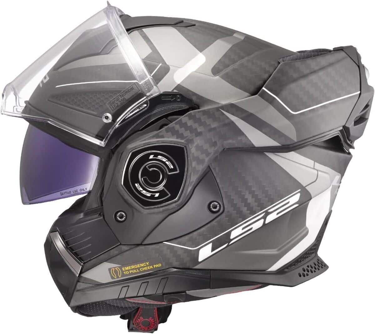 Test du casque modulable LS2 Advant X Carbon horizon