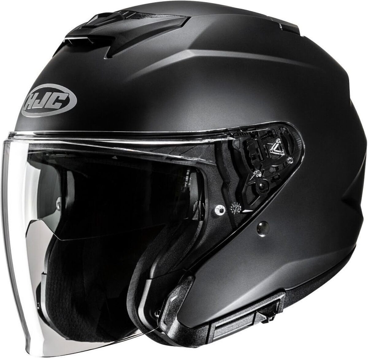 Test du casque moto HJC Jet i31 UNI semi flat black taille L