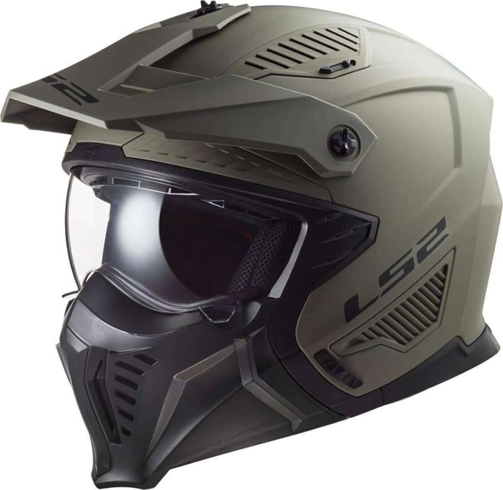 Test du casque moto LS2 Drifter Solid Mat Sand modulable