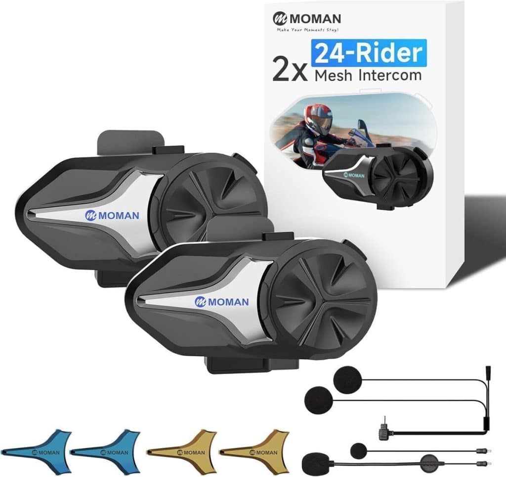 Test intercom Moman CPX : communication moto optimale