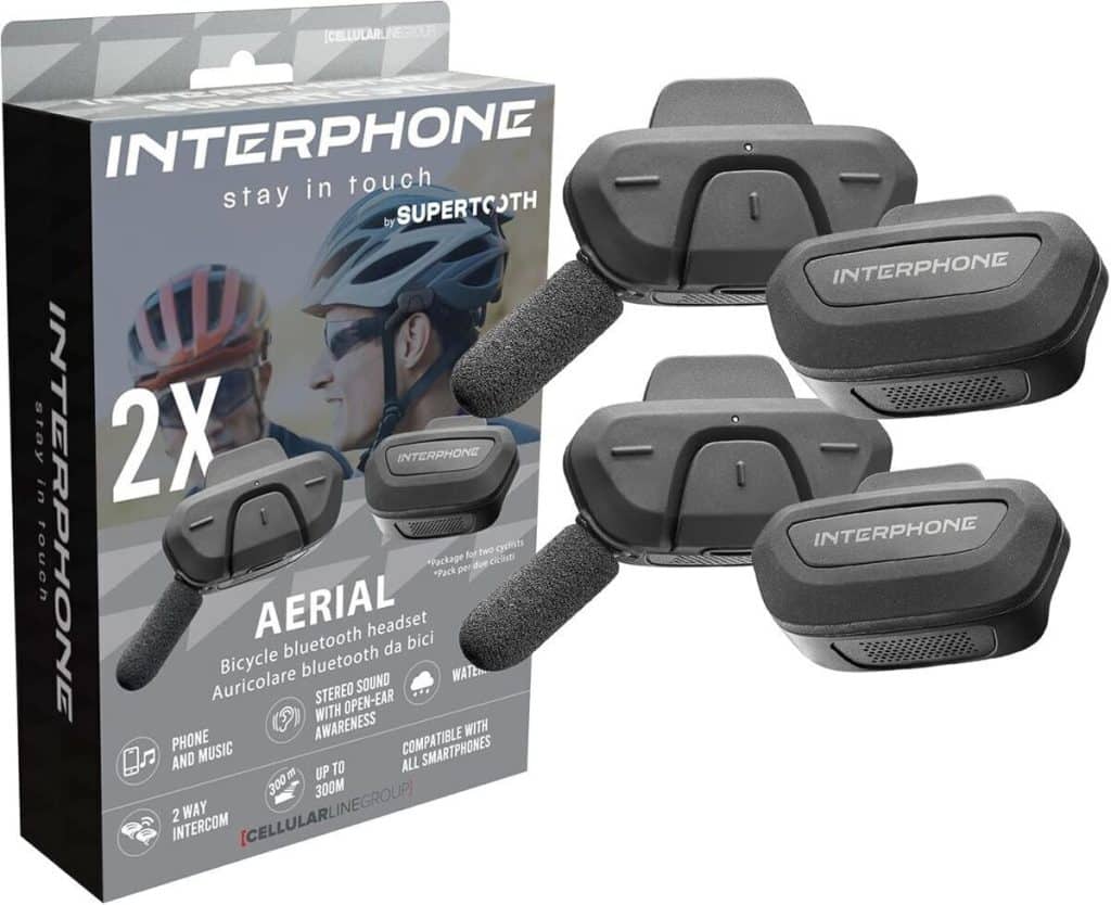 Test : interphone Aerial double vélo Bluetooth pour cyclistes
