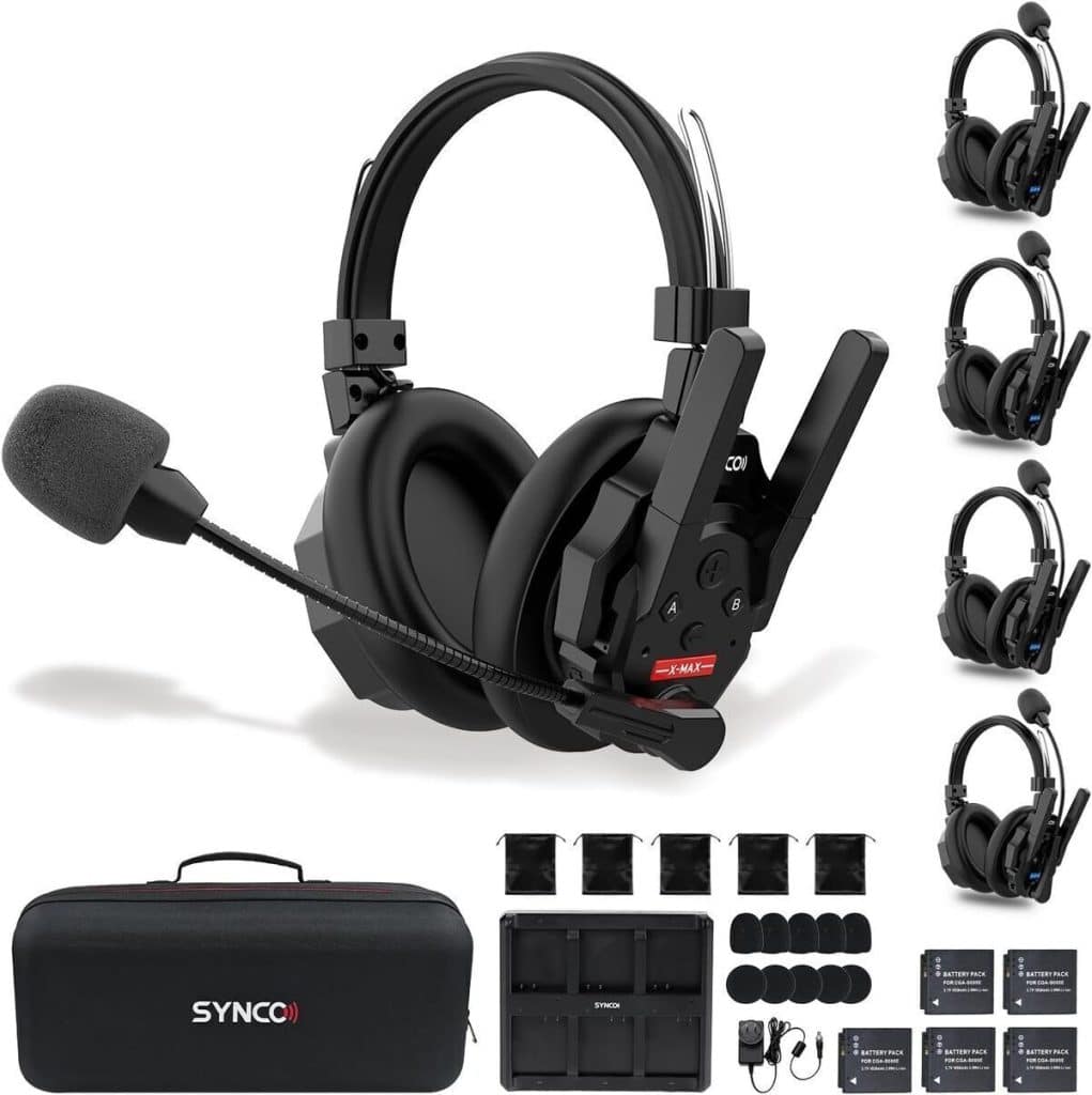 Test : sYNCO XTALK Xmax5 casque intercom sans fil
