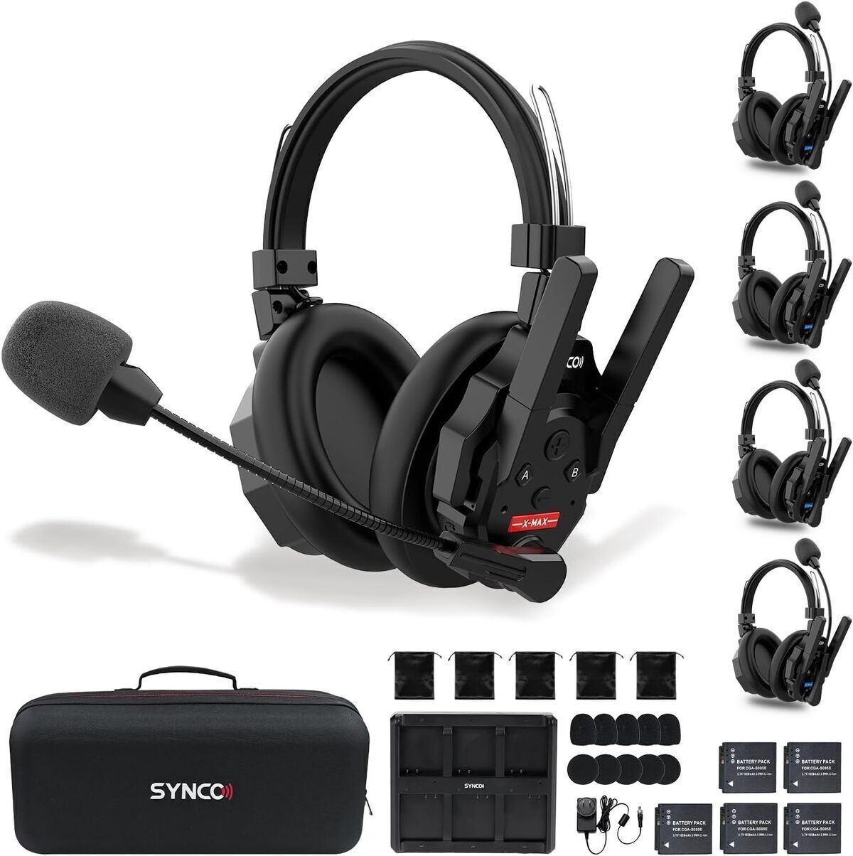 Test : sYNCO XTALK Xmax5 casque intercom sans fil